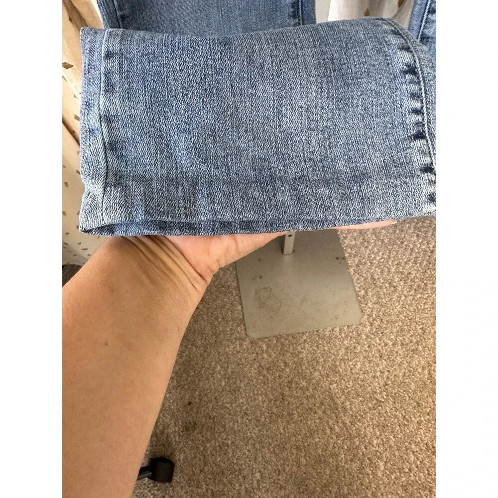 Judy Blue Womens' Distressed Medium Wash Slim Bootcut Denim Jeans 26 Altered Hem